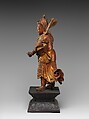 Bodhisattva Skanda, Lacquered and gilded wood, China