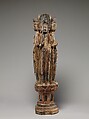 Bodhisattvas of the Four Directions(?), Wood, plaster, China