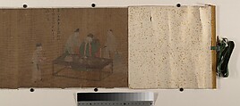 The Eight Drunkards, Unidentified artist, Handscroll; ink and color on silk, China