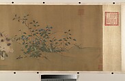 Spring Play in a Tang Garden, Unidentified artist, Handscroll; ink and color on silk, China