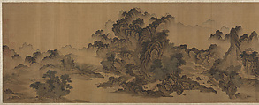 山水圖 Landscape - Kyoto National Museum KNM Collection Database