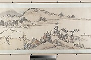 River Landscape, Attributed to Chen Chun (Chinese, 1483–1544), Handscroll; ink and color on paper, China