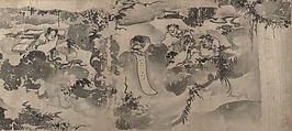 Merry Gatherings in the Magic Jar, Unidentified artist, Handscroll; ink on paper, China
