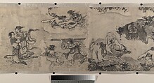 Merry Gatherings in the Magic Jar, Unidentified artist, Handscroll; ink on paper, China