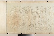 Nine Dragons, Unidentified artist (16th–17th century), fake signature of Chen Rong, active 1235–62, Handscroll; ink and color on silk, China