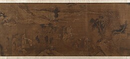 Fishing Scene, Unidentified artist, Handscroll; ink and color on silk, China