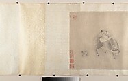 Family Visit, Unidentified artist, Handscroll; ink and color on paper, China