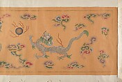 Varieties of Lychee Fruit, Unidentified artist, Handscroll; ink and color on silk, China