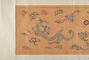 Varieties of Lychee Fruit, Unidentified artist, Handscroll; ink and color on silk, China