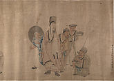 Figure Painting, Shen Zhenlin, Handscroll; ink and color on paper, China