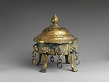 Incense burner, Gilt bronze, China