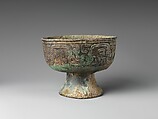 Stemmed Bowl, Bronze, China