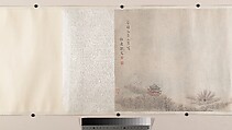 Landscape of the four seasons in the styles of old masters, Wei Zhike (Chinese, active ca. 1600–after 1636), Handscroll; ink and color on paper, China