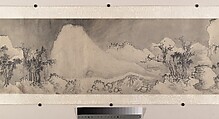 Winter landscape, Attributed to Jiang Song (Chinese, first half 16th century), Handscroll; ink and color on paper, China
