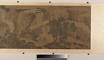 Daoist immortals in a landscape, Unidentified artist Chinese, active 16th century, Handscroll; ink and color on silk, China