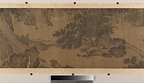 Daoist immortals in a landscape, Unidentified artist Chinese, active 16th century, Handscroll; ink and color on silk, China