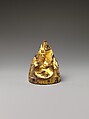 Top of a bridge pin, Gilt bronze, China