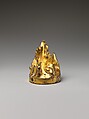 Top of a bridge pin, Gilt bronze, China