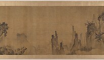 The Four Seasons, Unidentified artist Chinese, active 15th century, Handscroll; ink and color on silk, China