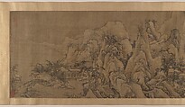 The Four Seasons, Unidentified artist Chinese, active 15th century, Handscroll; ink and color on silk, China