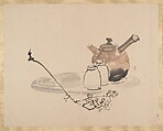 Painting, Shibata Zeshin (Japanese, 1807–1891), Album of seventeen sketches; watercolor on paper; mounted on natural silk, Japan