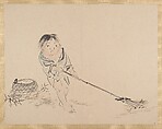 Painting, Shibata Zeshin (Japanese, 1807–1891), Album of seventeen sketches; watercolor on paper; mounted on natural silk, Japan