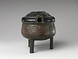 Tripod cauldron (ding) in ancient style?, Bronze, China