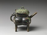 Spouted water container (He, Bronze, China