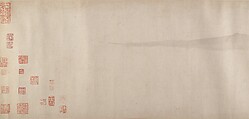 River Scene in Winter, Unidentified artist, Handscroll; ink on paper, China