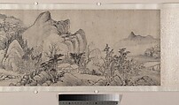 Streams and Mountains in Autumn Mist, Bian Wenyu (Chinese, active ca. 1620–70), Handscroll; ink on paper, China