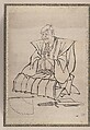 Album of Sketches by Katsushika Hokusai and His Disciples, Katsushika Hokusai (Japanese, Tokyo (Edo) 1760–1849 Tokyo (Edo)), Album of ninety-seven leaves; ink and color on paper, Japan