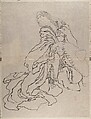 Album of Sketches by Katsushika Hokusai and His Disciples, Katsushika Hokusai (Japanese, Tokyo (Edo) 1760–1849 Tokyo (Edo)), Album of ninety-seven leaves; ink and color on paper, Japan