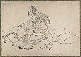 Album of Sketches by Katsushika Hokusai and His Disciples, Katsushika Hokusai (Japanese, Tokyo (Edo) 1760–1849 Tokyo (Edo)), Album of ninety-seven leaves; ink and color on paper, Japan