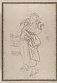 Album of Sketches by Katsushika Hokusai and His Disciples, Katsushika Hokusai (Japanese, Tokyo (Edo) 1760–1849 Tokyo (Edo)), Album of ninety-seven leaves; ink and color on paper, Japan