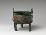 Tripod cauldron (ding) in ancient style?, Bronze, China