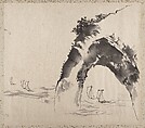 Album of Sketches by Katsushika Hokusai and His Disciples, Katsushika Hokusai (Japanese, Tokyo (Edo) 1760–1849 Tokyo (Edo)), Album of ninety-seven leaves; ink and color on paper, Japan