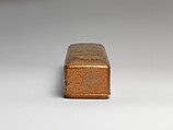 Box with Design of Pine, Bamboo, and Cherry Blossom, Sprinkled gold on lacquer (maki-e), Japan