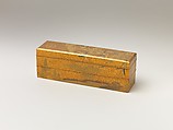 Covered Box with Design of Pine, Bamboo, and Cherry Blossom, Sprinkled gold on lacquer (maki-e), Japan