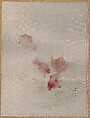 Goldfish, Watanabe Seitei  Japanese, Album leaf; ink and color on silk, Japan