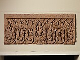 Lintel with Shiva on Nandi, Stone, Cambodia