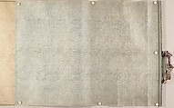 Buddhist Temples amid Autumn Mountains, Unidentified artist  , 14th–15th century, Handscroll; ink and pale color on silk, China