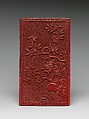 Pair of screens with scenes from Romance of the West Chamber, Carved red lacquer, China
