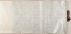 Three Buddhist prayer rolls (fragments), Unidentified artist Chinese, 16th century, Set of three handscroll; ink on paper, China