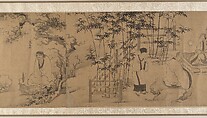 White Lotus Society, Unidentified artist  , 15th century, Handscroll; ink on paper, China