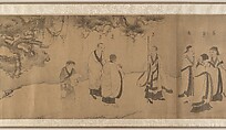 White Lotus Society, Unidentified artist  , 15th century, Handscroll; ink on paper, China