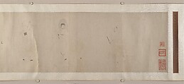 The Eighteen Luohans, After Ding Yunpeng (Chinese, 1547–ca. 1621), Handscroll; ink on paper, China
