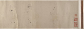 The Eighteen Luohans, After Ding Yunpeng (Chinese, 1547–ca. 1621), Handscroll; ink on paper, China