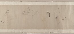 The Eighteen Luohans, After Ding Yunpeng (Chinese, 1547–ca. 1621), Handscroll; ink on paper, China