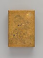 Box with cover, Sprinkled gold on lacquer (maki-e), Japan