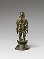 Jain Siddha Bahubali, Entwined with Forest Vines, Copper alloy, India (Karnataka)